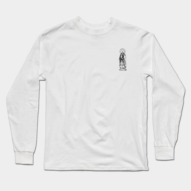 Pope (small) Long Sleeve T-Shirt by Peter Ricq